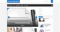 Desktop Screenshot of mustafabayraktaroglu.com
